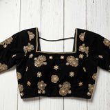 Modern Drape Golden Silk Lehenga