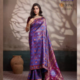 Heritage Meenakari Soft Silk Saree