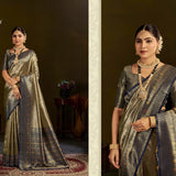 Premium Banarasi Katan Silk Saree