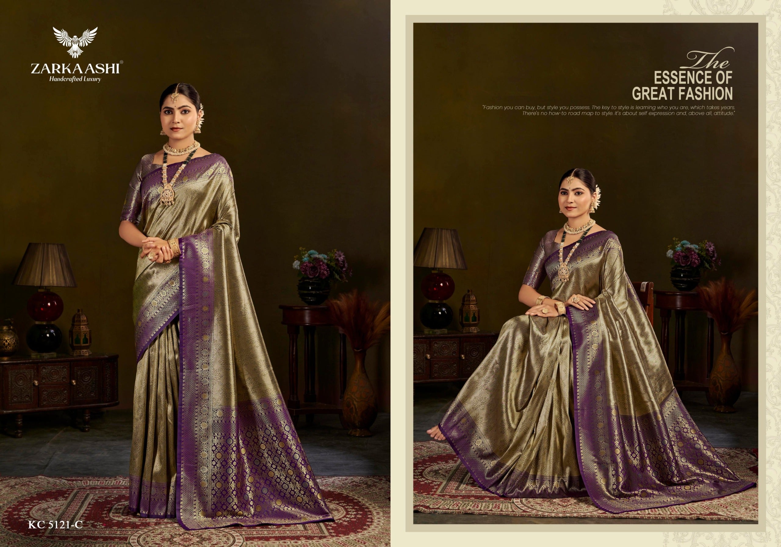 Premium Banarasi Katan Silk Saree