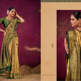 Shimmering Banarasi Katan Silk Saree
