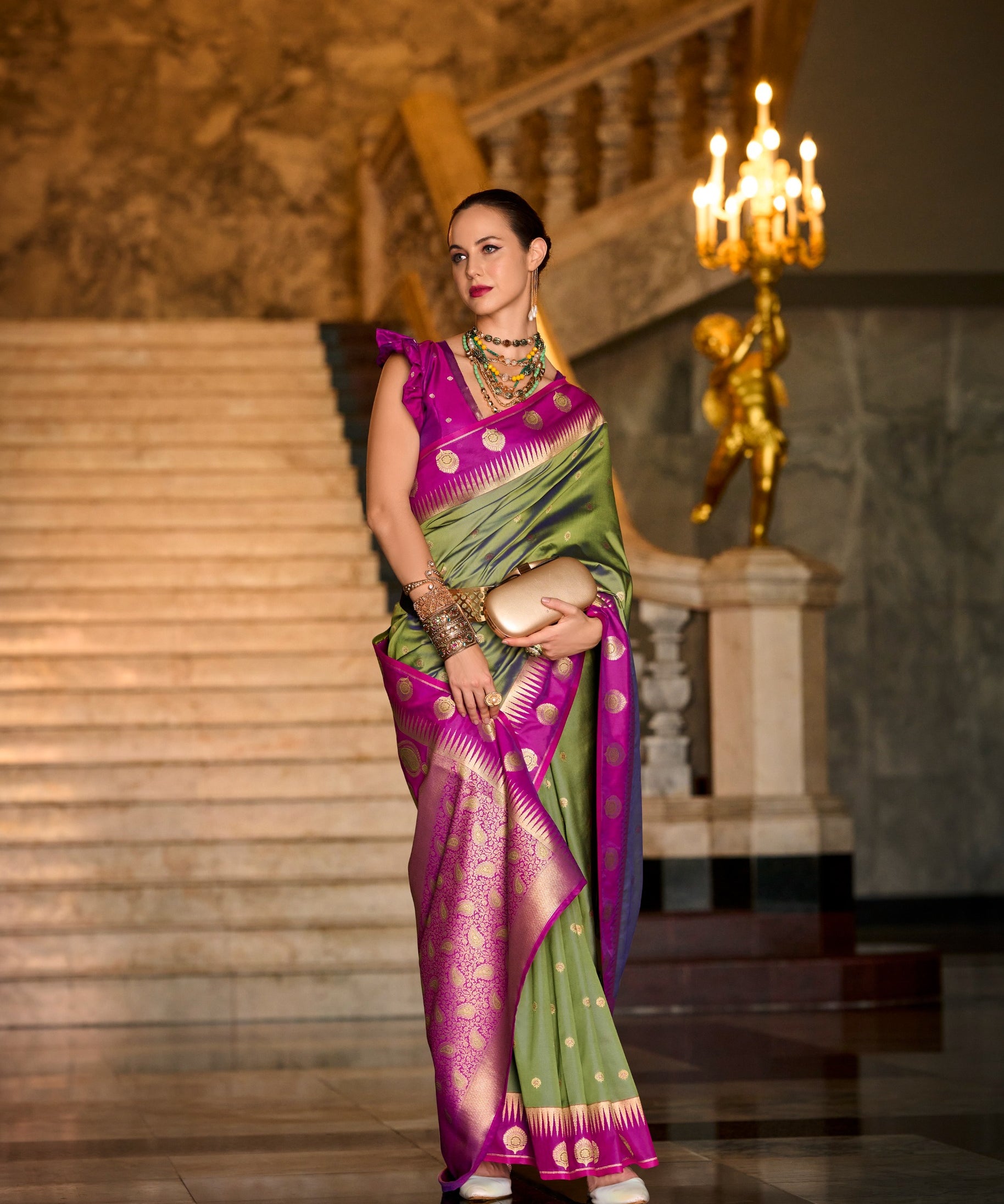 Modern Drape Soft Silk Saree