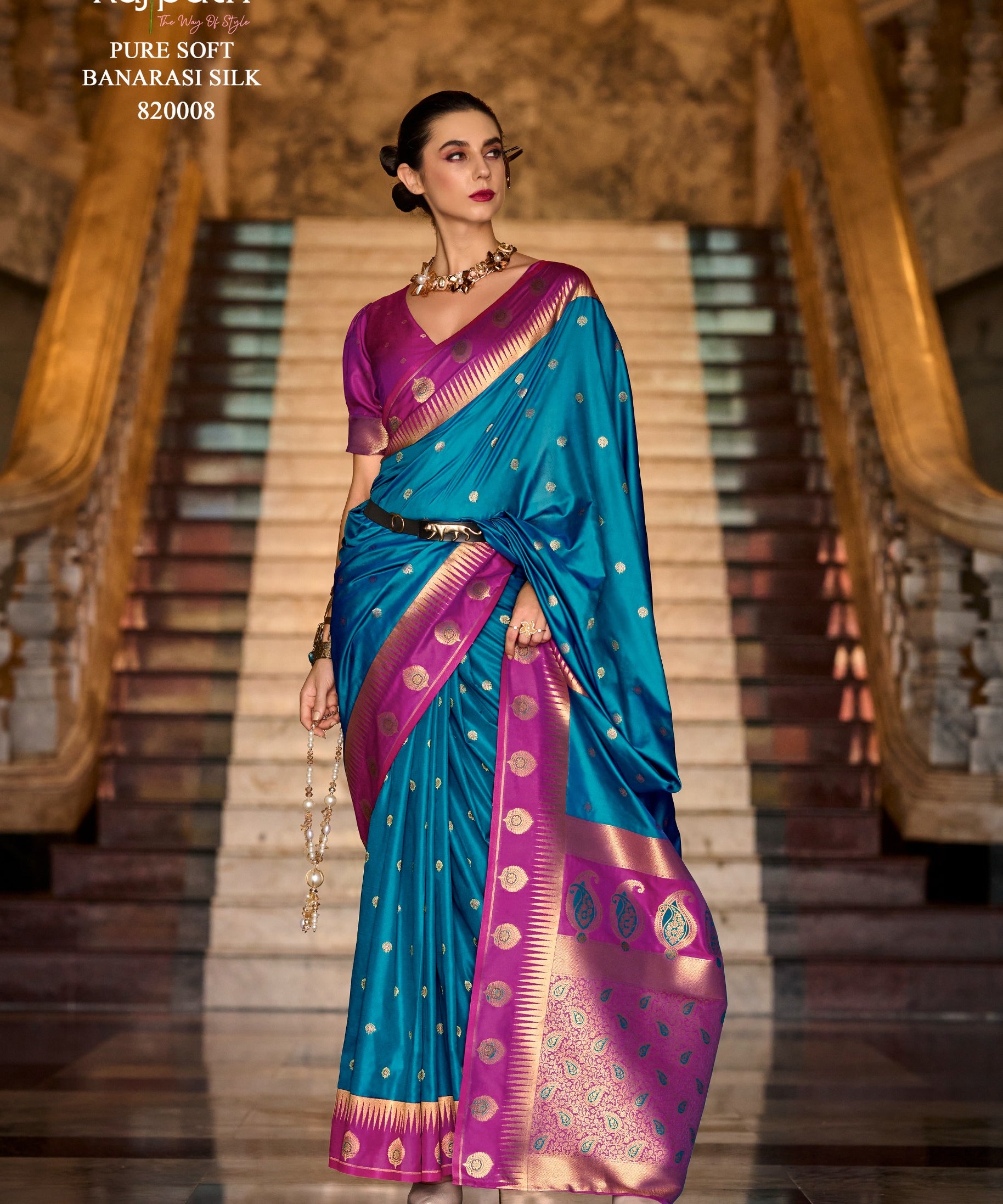 Modern Drape Soft Silk Saree