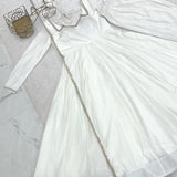 Wedding Roman Silk Anarkali Gown