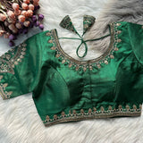 Premium Italian Silk Saree Blouse
