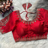 Premium Italian Silk Saree Blouse