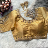 Premium Italian Silk Saree Blouse