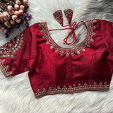 Premium Italian Silk Saree Blouse