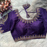 Premium Italian Silk Saree Blouse