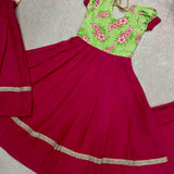 Pinkky Traditional Kids Gown