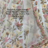 Modern Drape Bridal Motif Work Lehenga