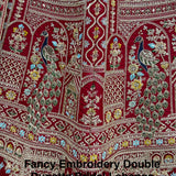 Royal Wedding Embroidered Silk Lehenga