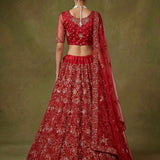 Adorn Bridal Net Lehenga Choli