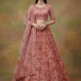 Adorn Bridal Net Lehenga Choli