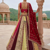 Noor-E-Zari Bridal Embroidered Lehenga