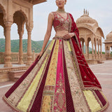Noor-E-Zari Bridal Embroidered Lehenga