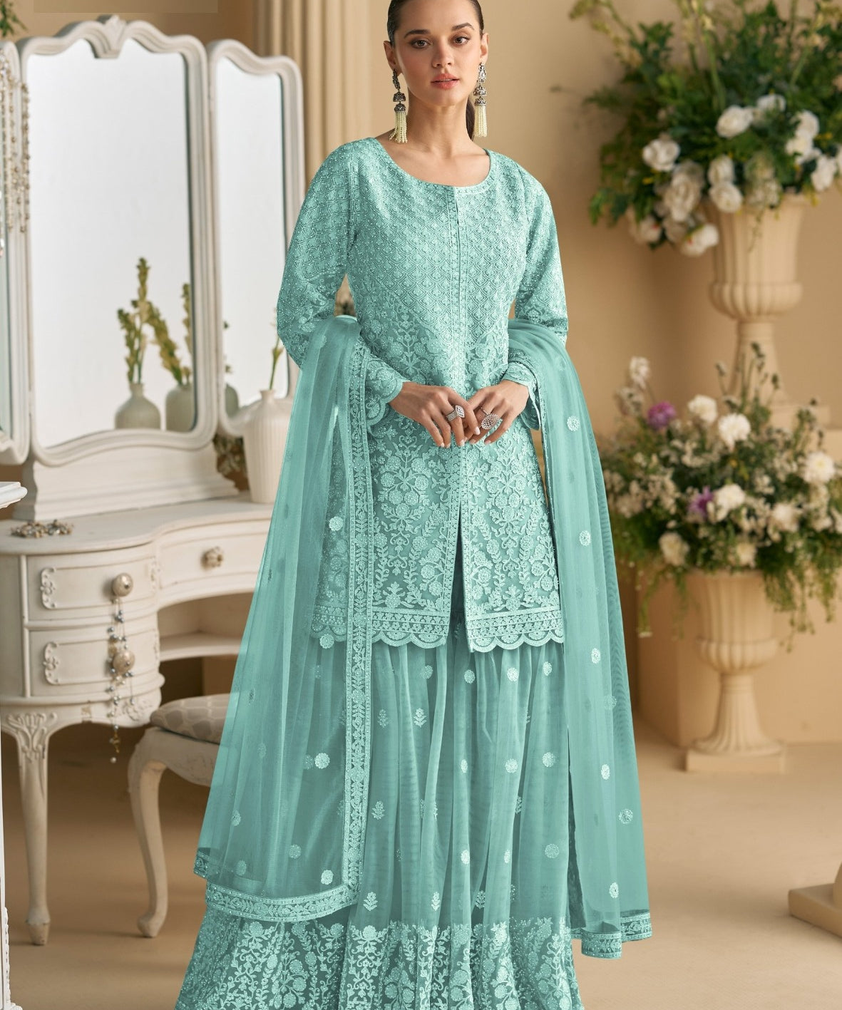 Alkaram Premium Embroidered Salwar Suit