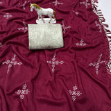 Presenting Muslin Cotton Silk Saree