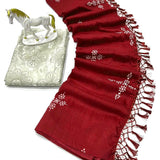 Presenting Muslin Cotton Silk Saree