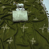 Presenting Muslin Cotton Silk Saree