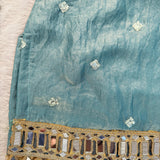 Stylish Fendy Silk Top Plazzo