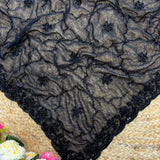 writi georget beads work saree