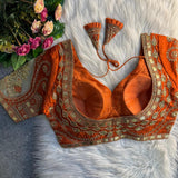 Beautiful Heavy Beds Work Blouse