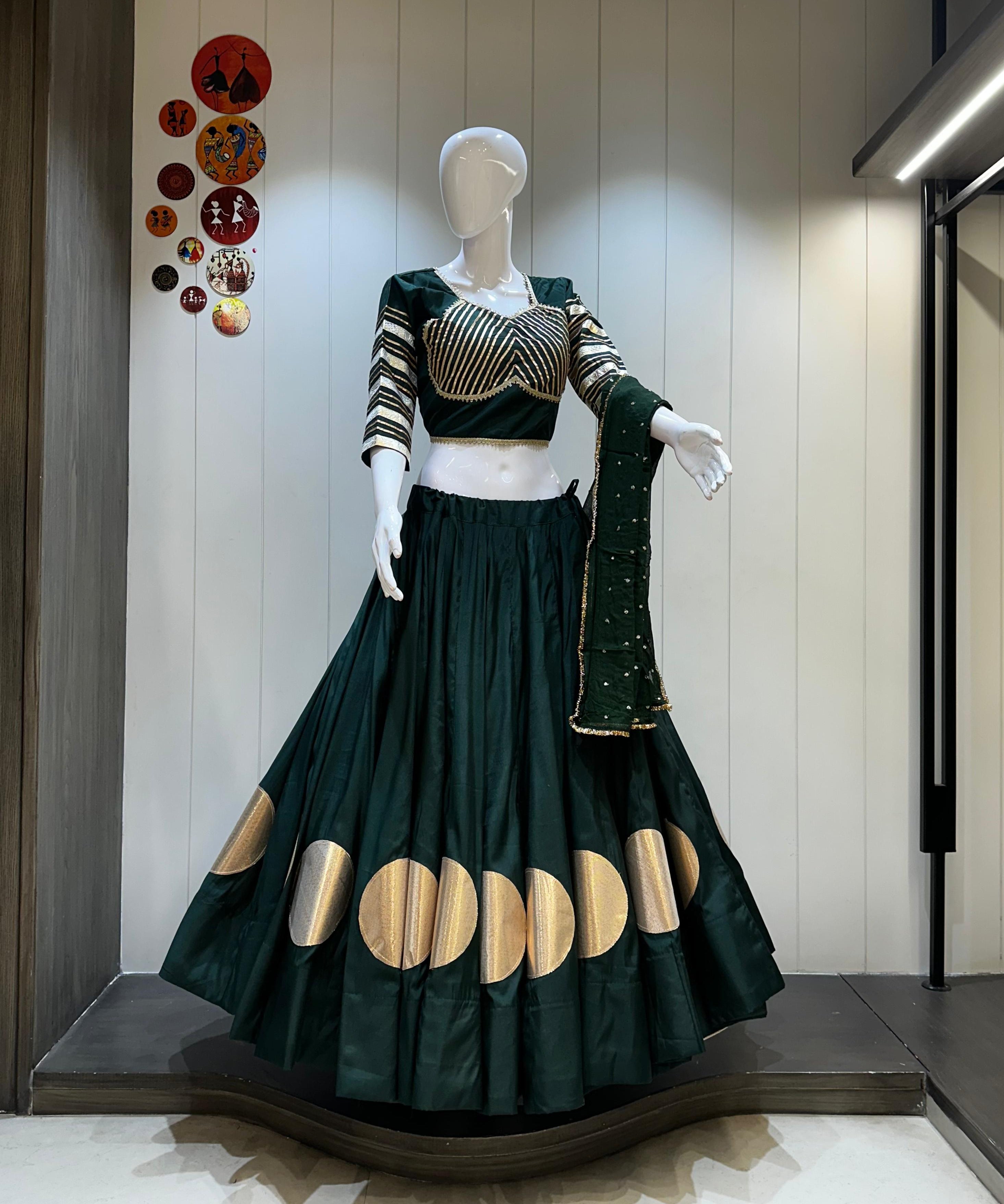 Elegance Cotton Silk Lehenga Choli