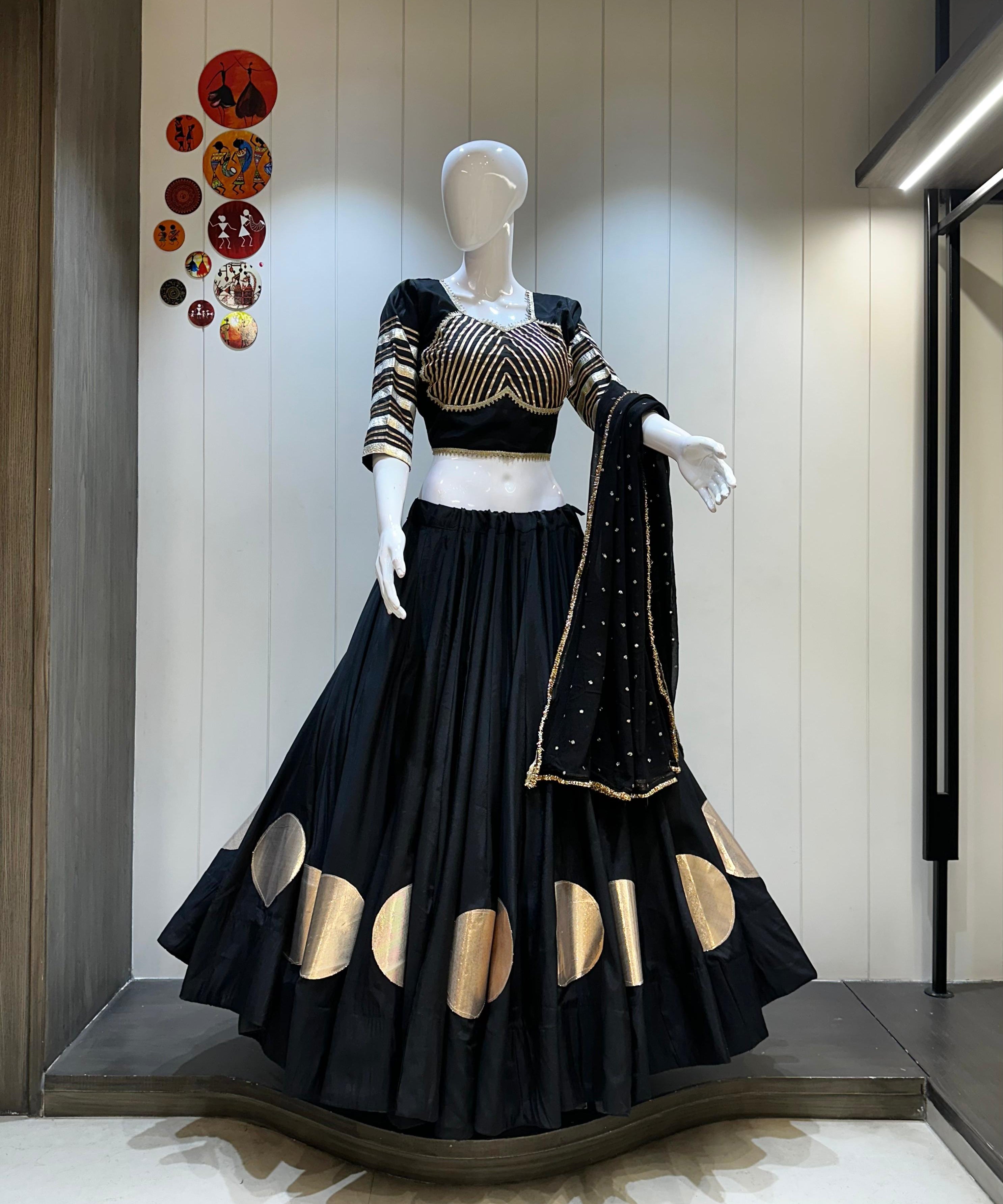 Elegance Cotton Silk Lehenga Choli