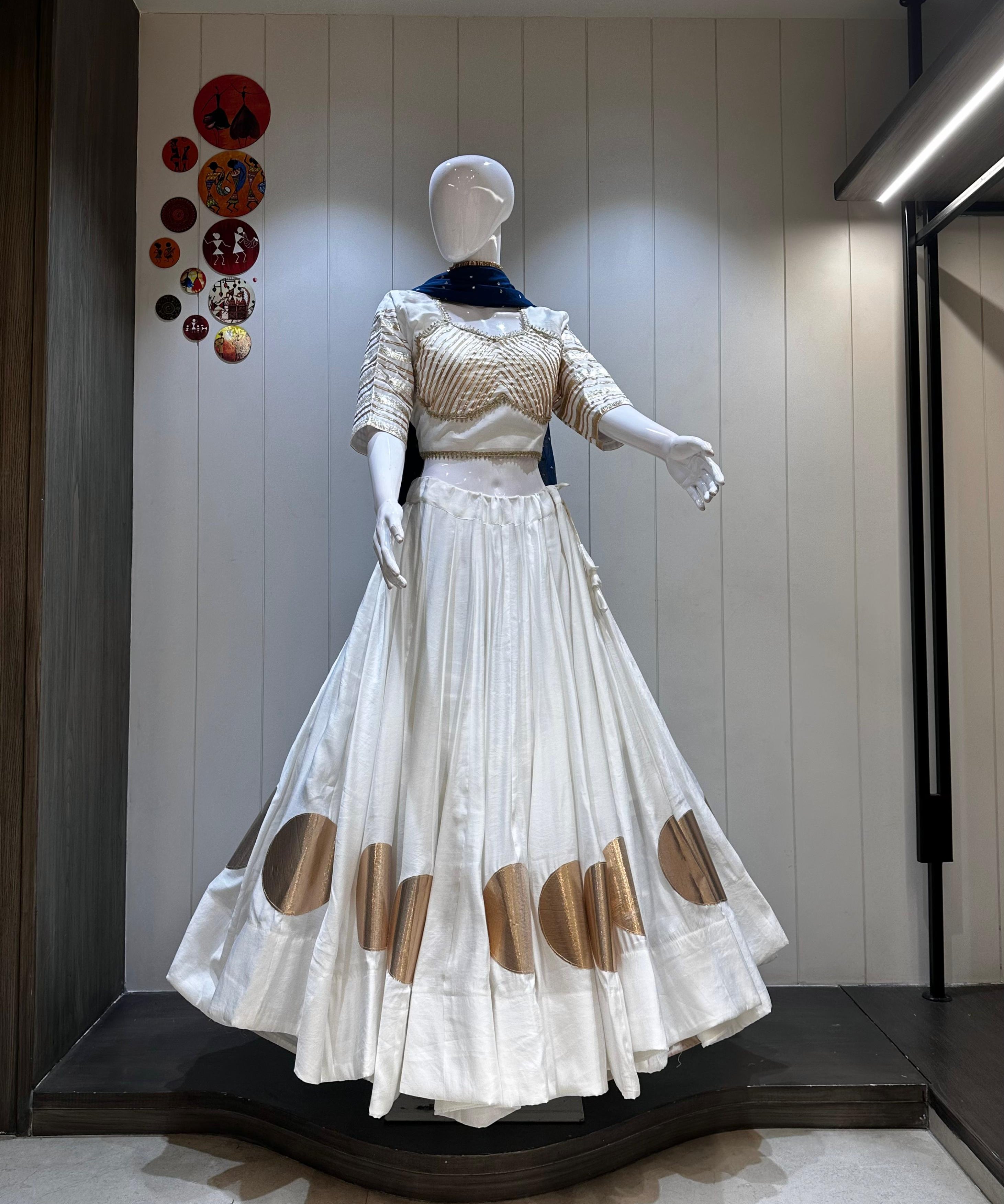 Elegance Cotton Silk Lehenga Choli