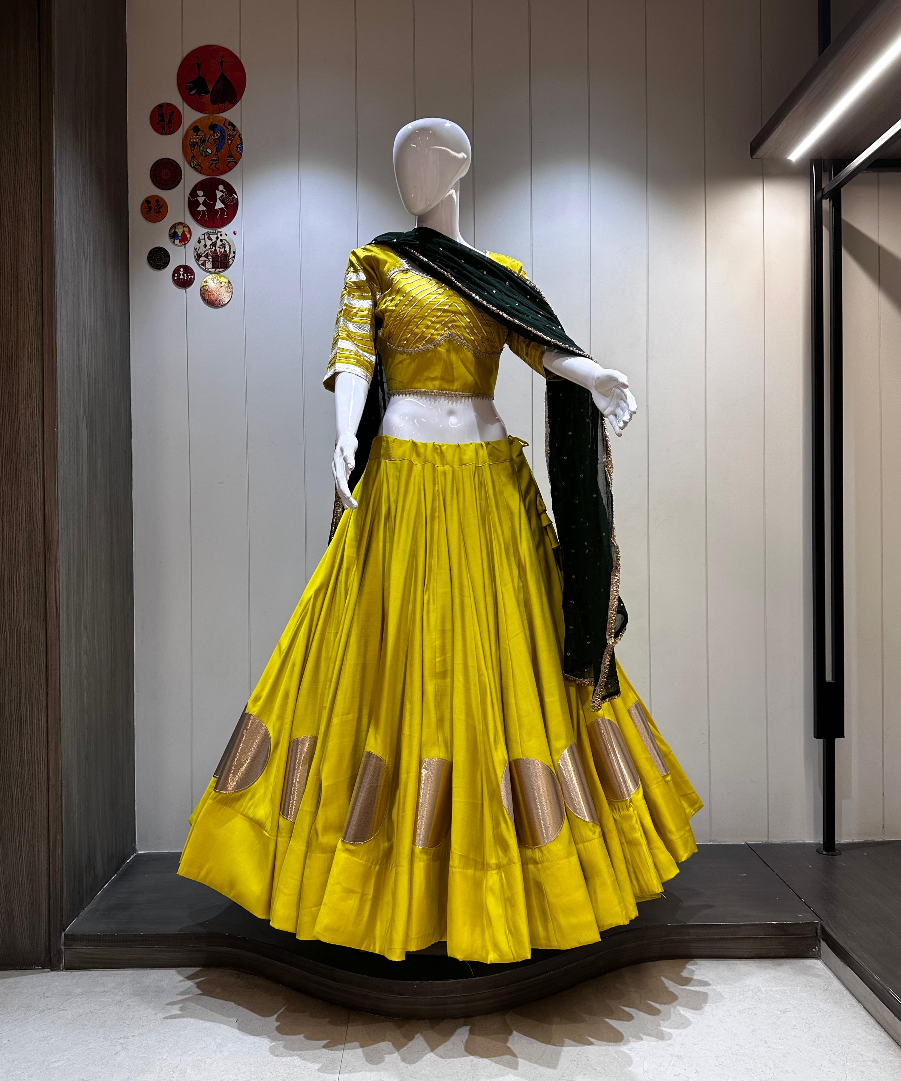 Elegance Cotton Silk Lehenga Choli