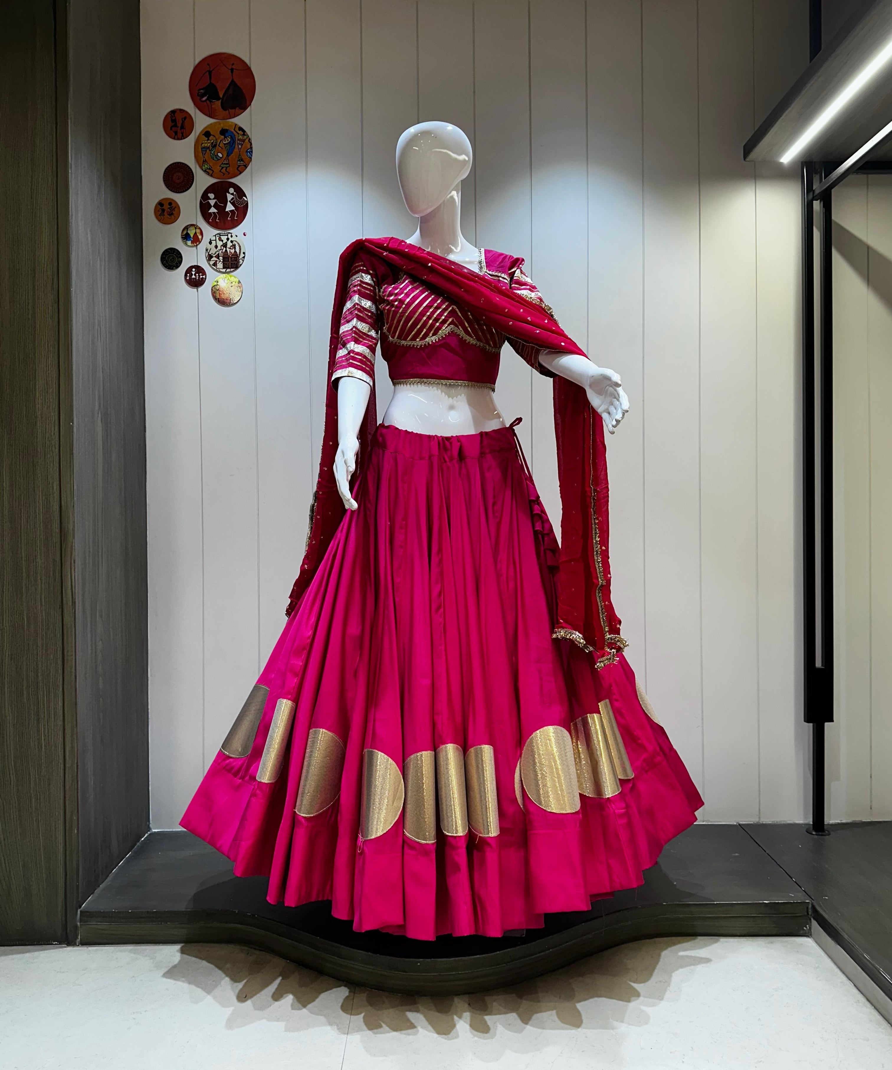 Elegance Cotton Silk Lehenga Choli