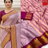 Trishul Pure Cotton Silk Saree
