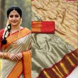 Trishul Pure Cotton Silk Saree