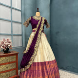 Designer Kanchipattu Silk Lehengha