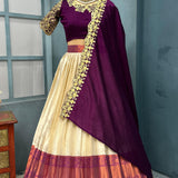 Designer Kanchipattu Silk Lehengha