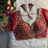 Beautiful Heavy Beds Work Blouse