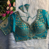 Beautiful Heavy Beds Work Blouse