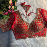 Beautiful Heavy Beds Work Blouse