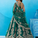 Noor-E-Zari Bridal Silk Lehenga