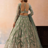 Elegance Tissue Threadwork Lehenga