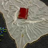 vibhuti fendy sattin saree
