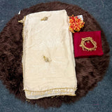 vibhuti fendy sattin saree