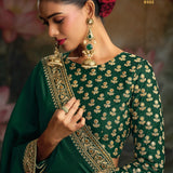 Elegance Wedding Embroidered Silk Saree