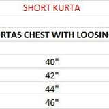 Trending Men's Khadi Linen Short Kurta