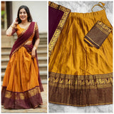 Crafted Traditional South Style Lehenga