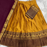 Crafted Traditional South Style Lehenga