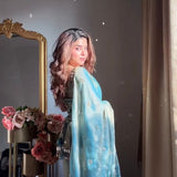 Premium Fendy Silk Top Sharara