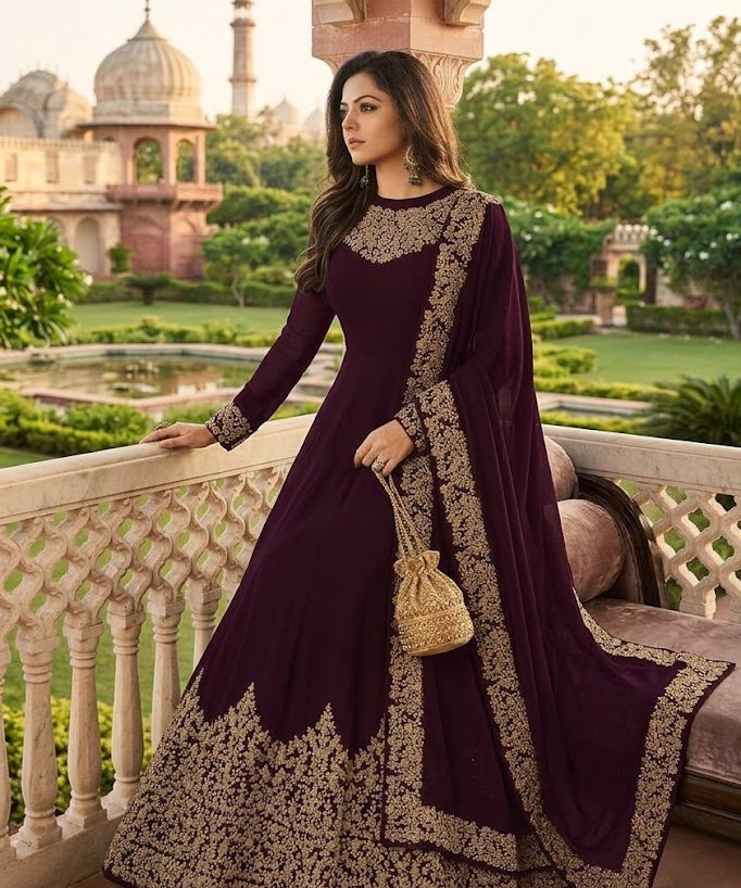 Nitya Georgette Anarkali Suit