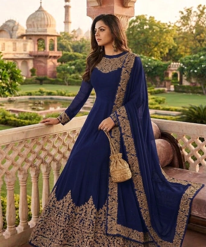 Nitya Georgette Anarkali Suit